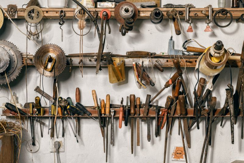 Garage Tool Rack Installation in Leesburg, VA