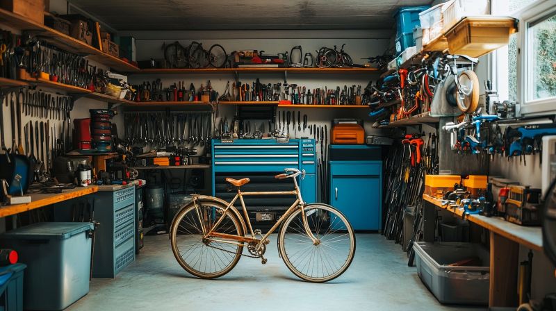 Garage Tool Rack Installation in Charlotte, NC